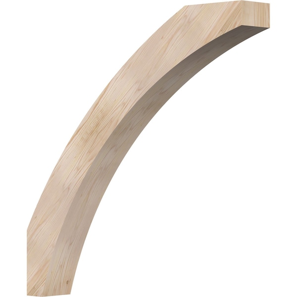 Ekena Millwork 5 1/2"W x 38"D x 38"H Thorton Smooth Knee Brace, Douglas Fir BRC06X38X38THR00SDF - main